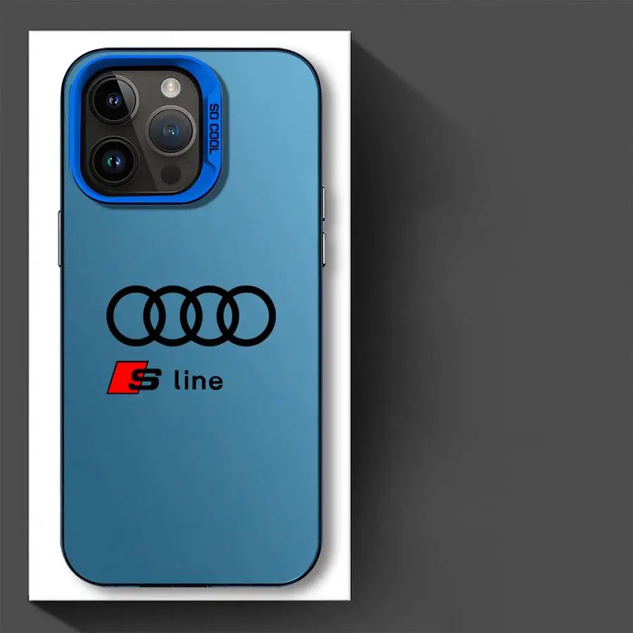 Audis RS Sport Car Phone Case for Apple iPhone 16 11 13 Pro 15 ProMax 14 12 Plus Funda Cover