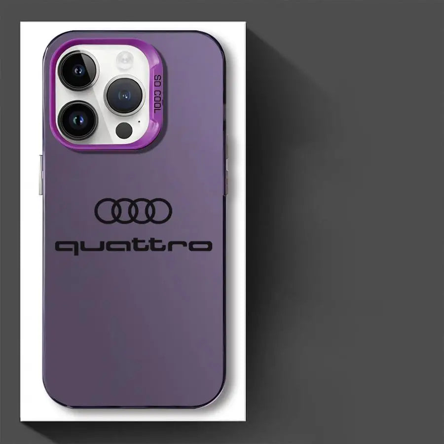 Audis RS Sport Car Phone Case for Apple iPhone 16 11 13 Pro 15 ProMax 14 12 Plus Funda Cover