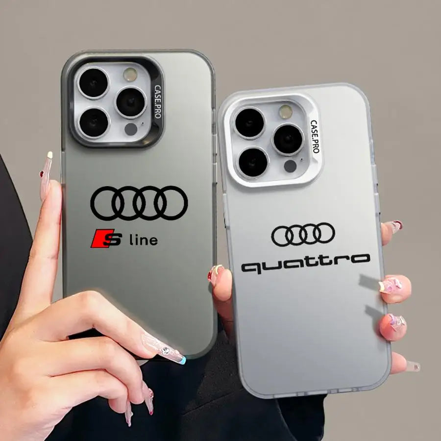 Audis RS Sport Car Phone Case for Apple iPhone 16 11 13 Pro 15 ProMax 14 12 Plus Funda Cover