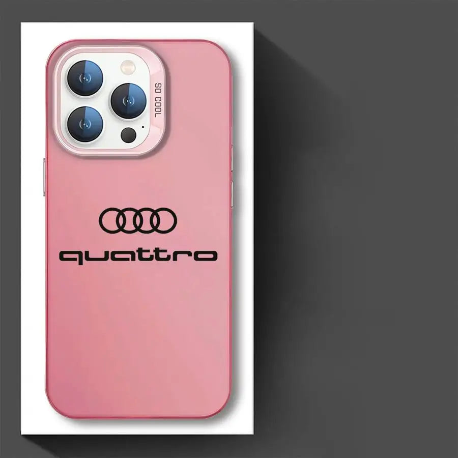 Audis RS Sport Car Phone Case for Apple iPhone 16 11 13 Pro 15 ProMax 14 12 Plus Funda Cover