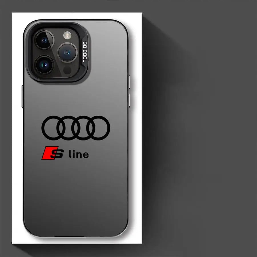 Audis RS Sport Car Phone Case for Apple iPhone 16 11 13 Pro 15 ProMax 14 12 Plus Funda Cover